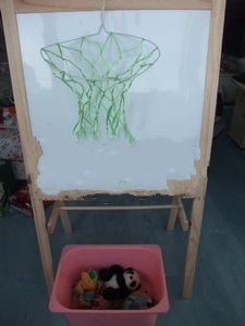 旧物改造之投篮玩具做法