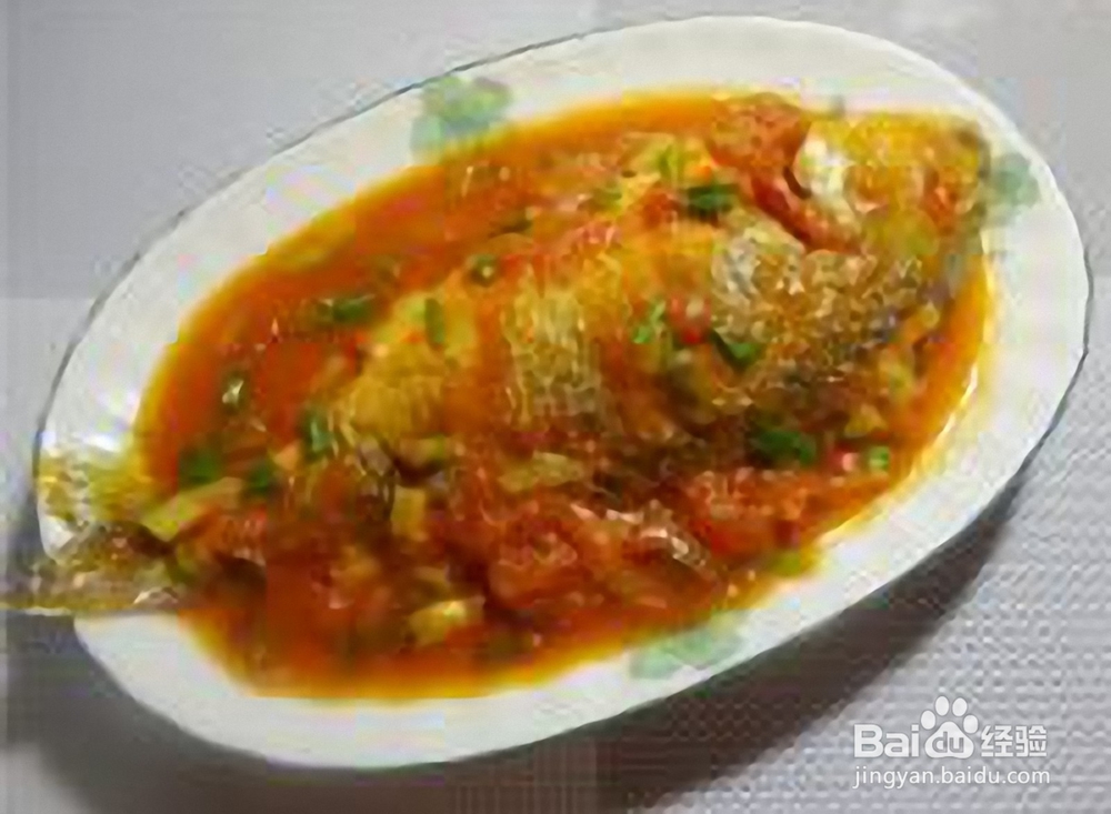 茄汁加黄翅鱼，营养又美味