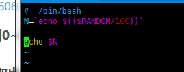 练习linux系统变量 $RANDOM