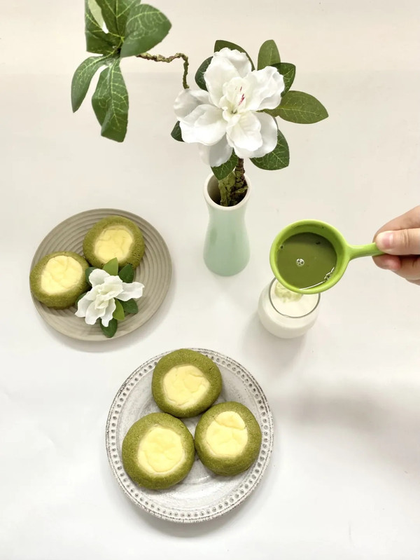 熔岩抹茶奶酪曲奇