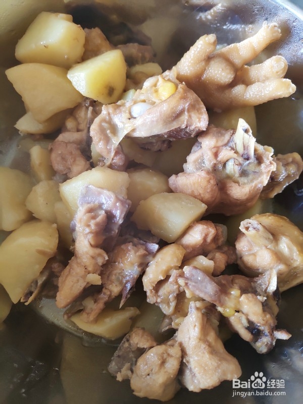 怎么做土豆炖鸡