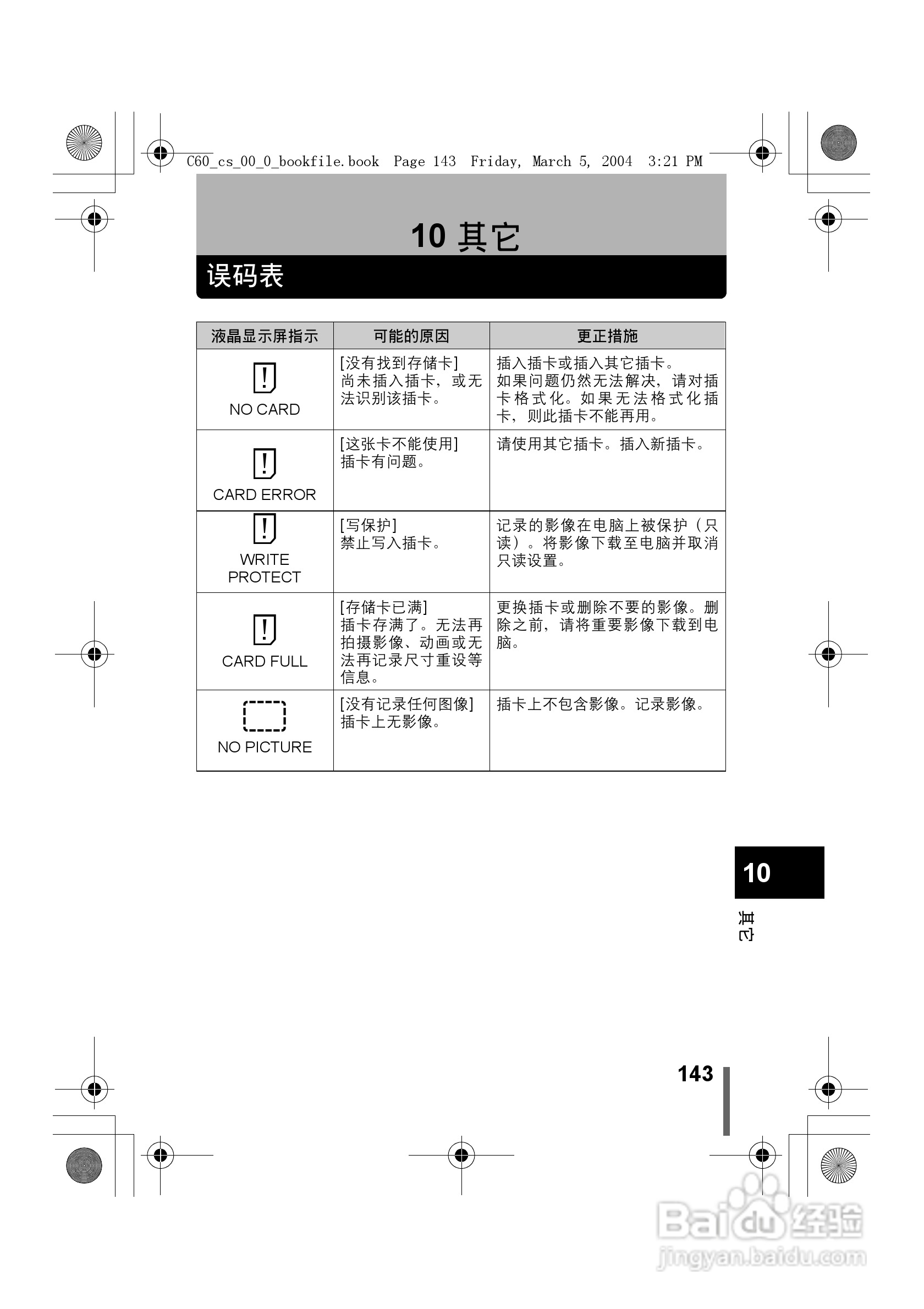 奥林巴斯 C-60ZOOM数码相机说明书:[15]