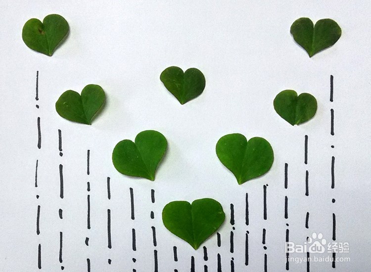 叶子创意画---趣味手工制作