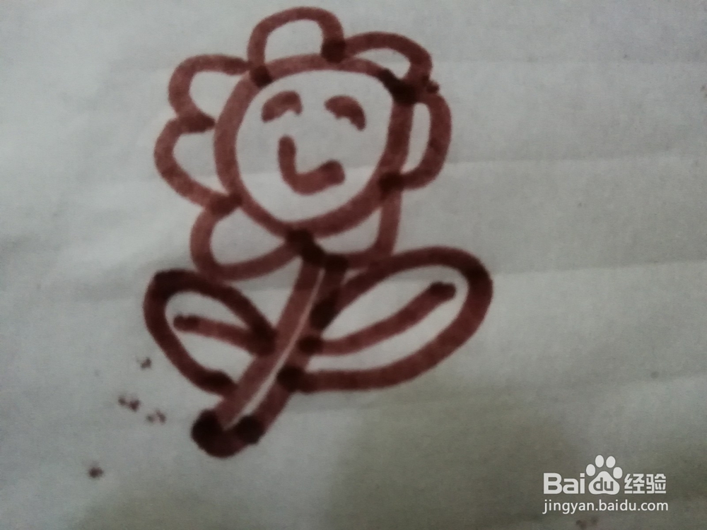 怎么样用简笔画画花