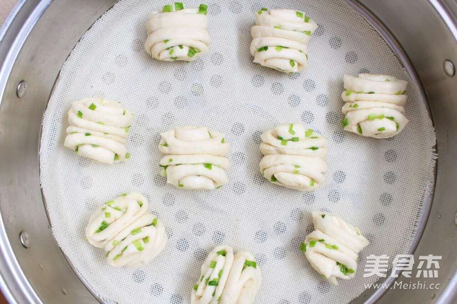 香葱花卷 宝宝健康食谱