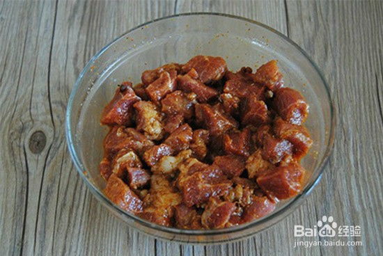 孜然牙签肉怎么做？