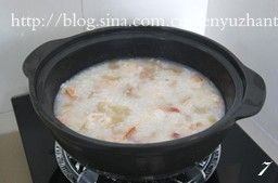 如何制作砂锅鲜虾粥