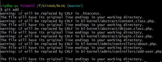 Git Bash Here上传项目到github