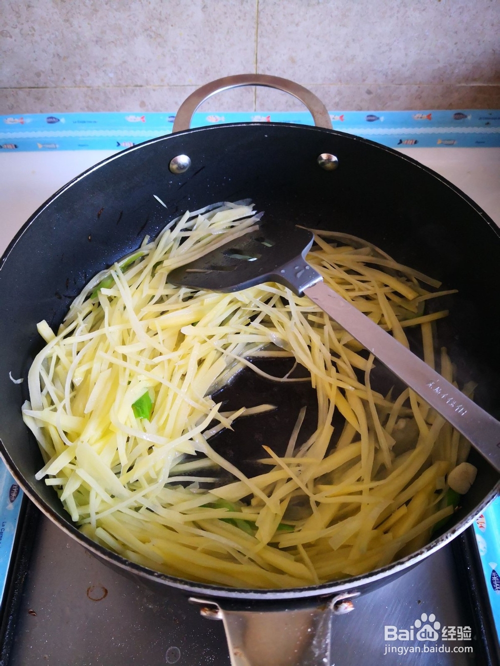 土豆丝炒胡萝卜丝