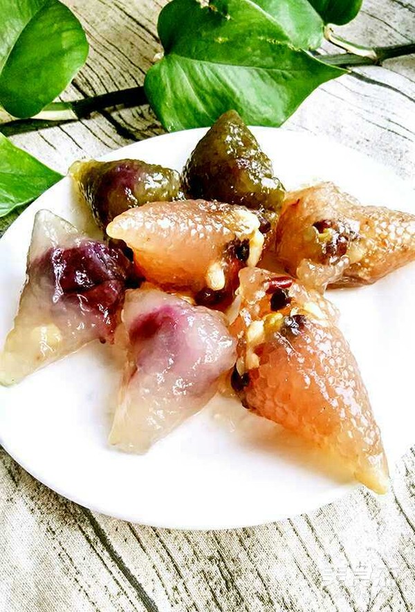 西米水晶粽的做法