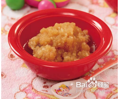 好孕宝宝爱吃水果泥泥酱!