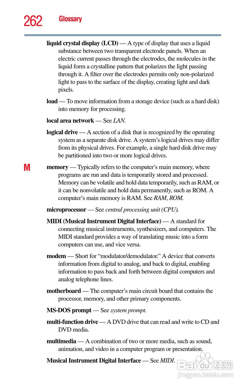 东芝M750笔记本电脑使用说明书:[27]