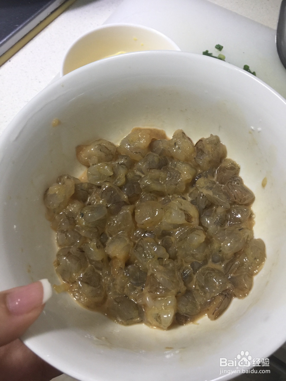 香气浓郁的鲜虾炒饭