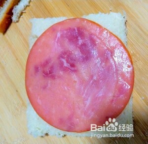 怎么做美味的火腿三明治