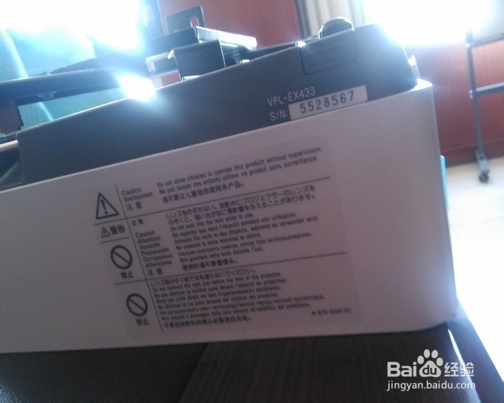 Sony ex433投影仪开箱晒物