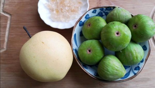 无花果雪梨润肺汤