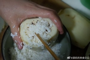 健康养生佳品桂花糯米糖藕的做法