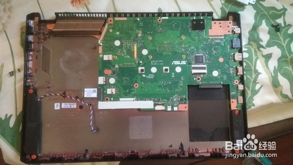 华硕顽石热血版yx570zd拆机教程