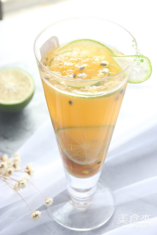 青柠金桔什果茶