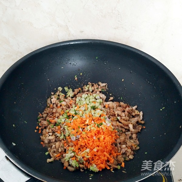 素锦烧麦的做法