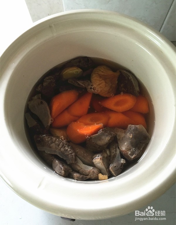 如何自制无花果煲猪肺汤