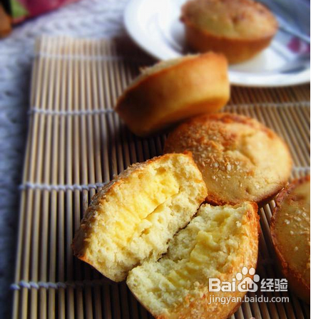 夹馅蛋黄派的做法