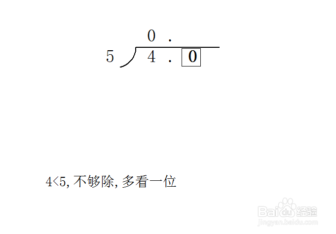 0.4除以0.5怎么列竖式
