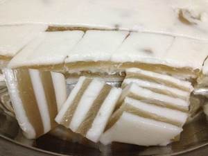 食补养生椰汁马蹄糕的做法