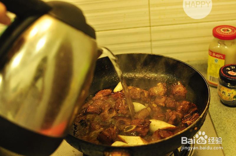 新手怎么做萝卜红烧排骨