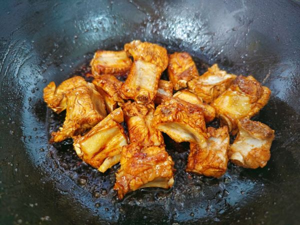 桂花糖醋山药排骨