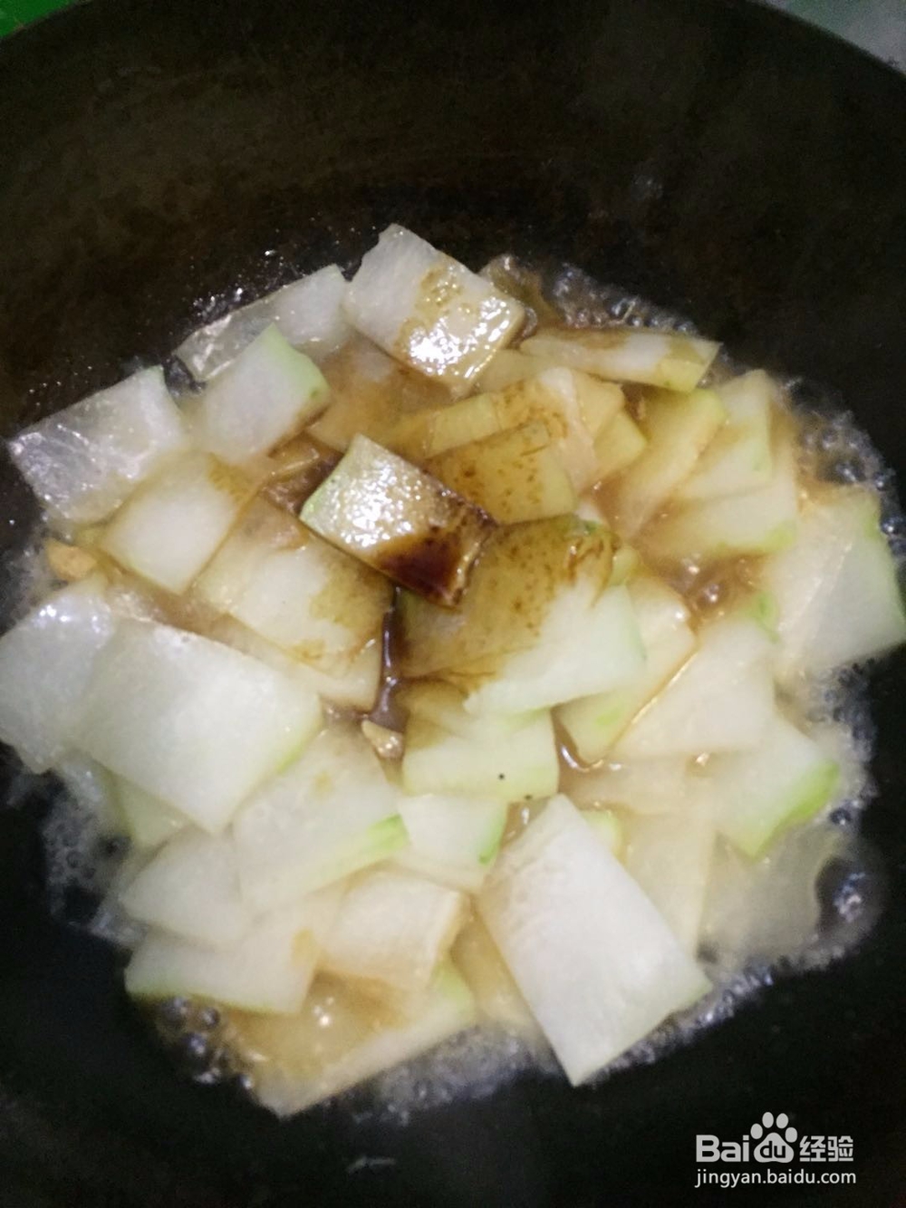 鲜嫩冬瓜的简单做法