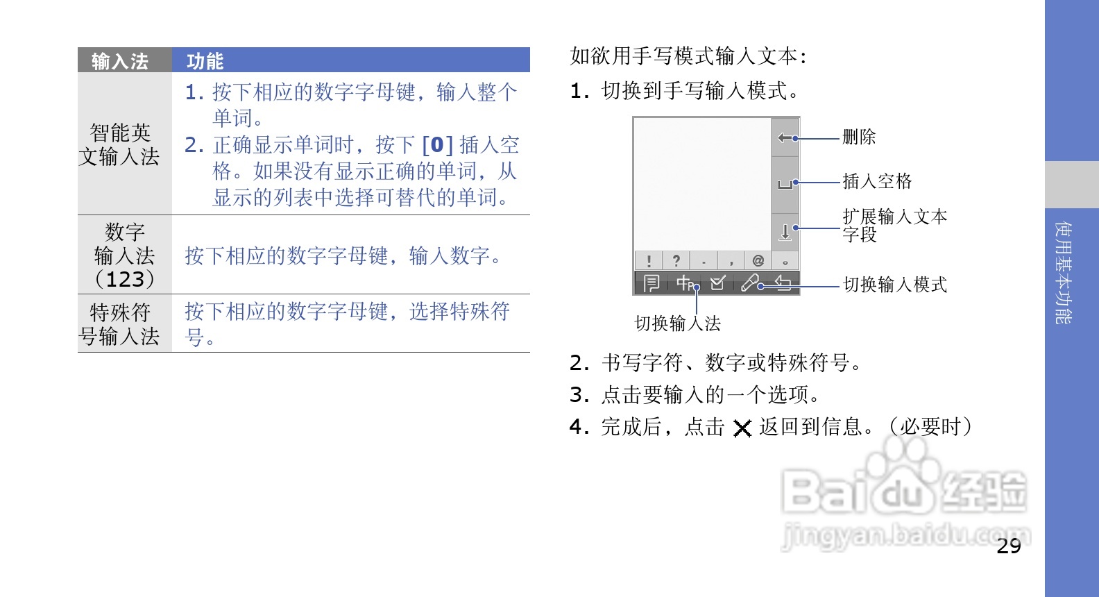 三星SGH-G618手机使用说明书:[4]