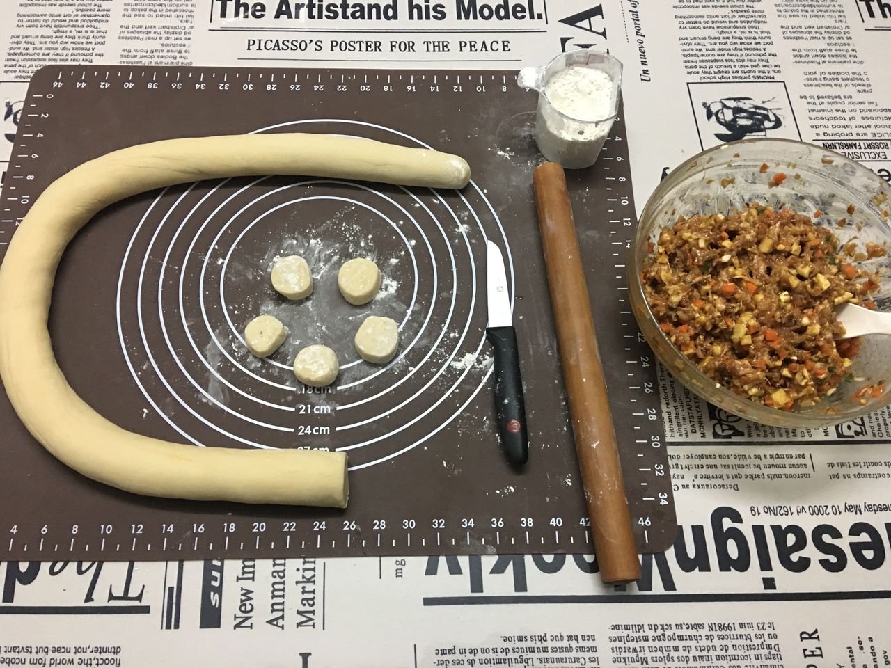 乐活教主的美食之——猪肉蔬菜烧麦的做法!