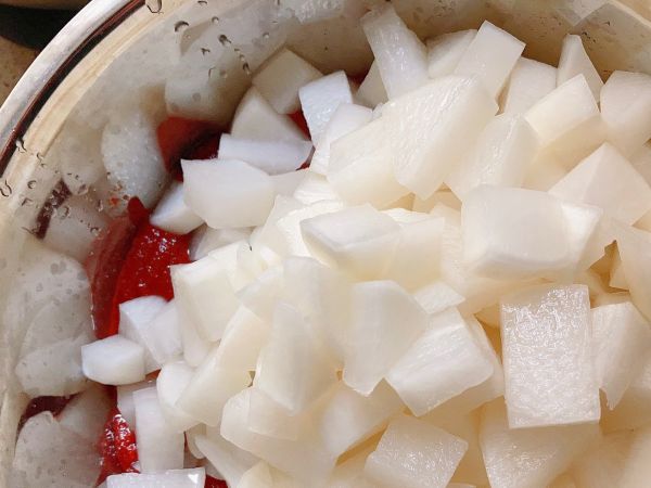 韩式泡菜辣萝卜