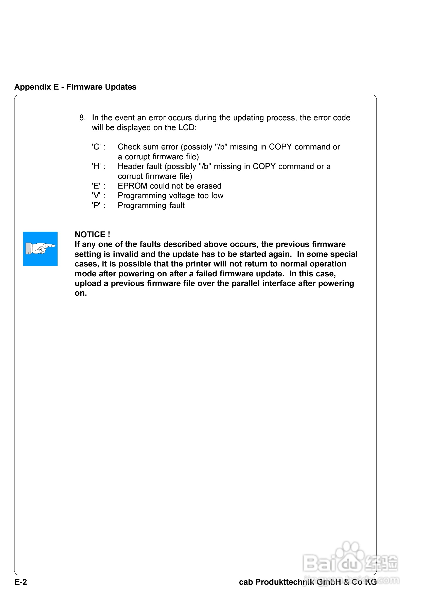 cab A8300打印机使用说明书:[12]