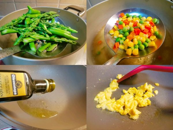 家常快手菜芦笋炒虾仁