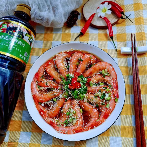 不用苹果醋也能让捞汁大虾酸甜开胃