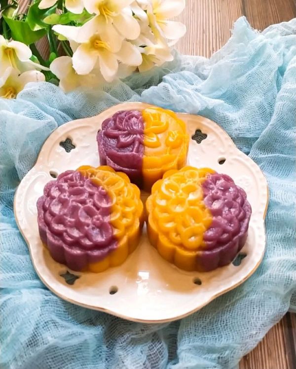 双色紫薯南瓜糯米糕(分享两种做法)