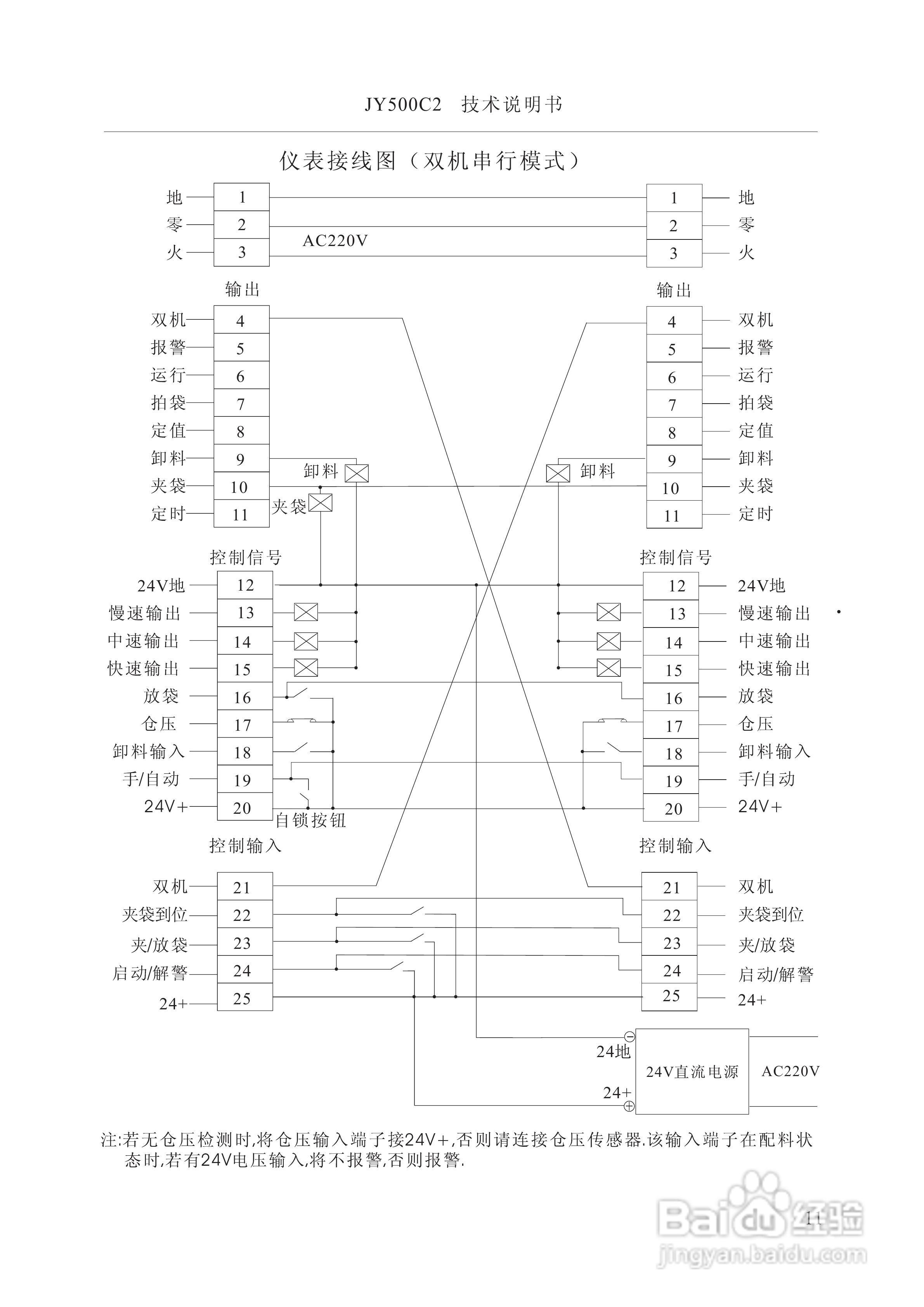 龙芯JY500C3定量包装控制器说明书:[2]