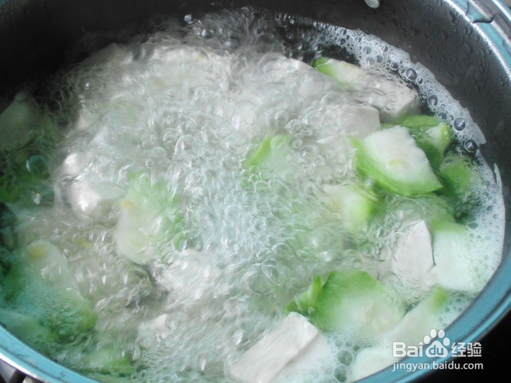 怎么做丝瓜豆腐蛋汤