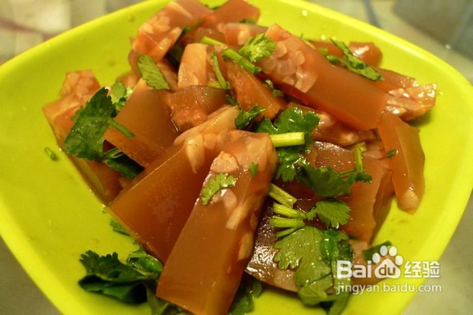 过年的味道:超Q超弹肉皮冻