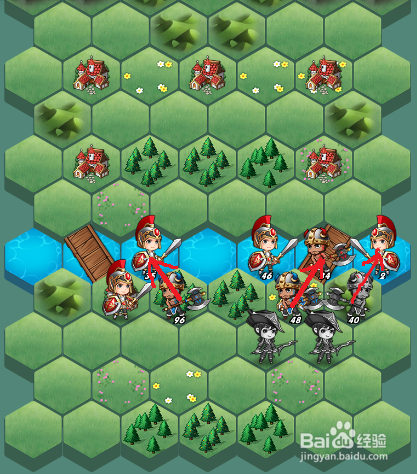 (legion war)军团战棋 人族 第三关 攻略