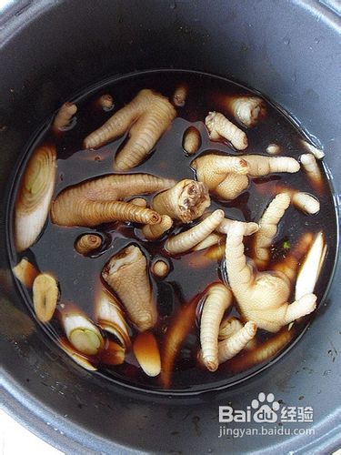 【电饭锅菜谱】酱香凤爪