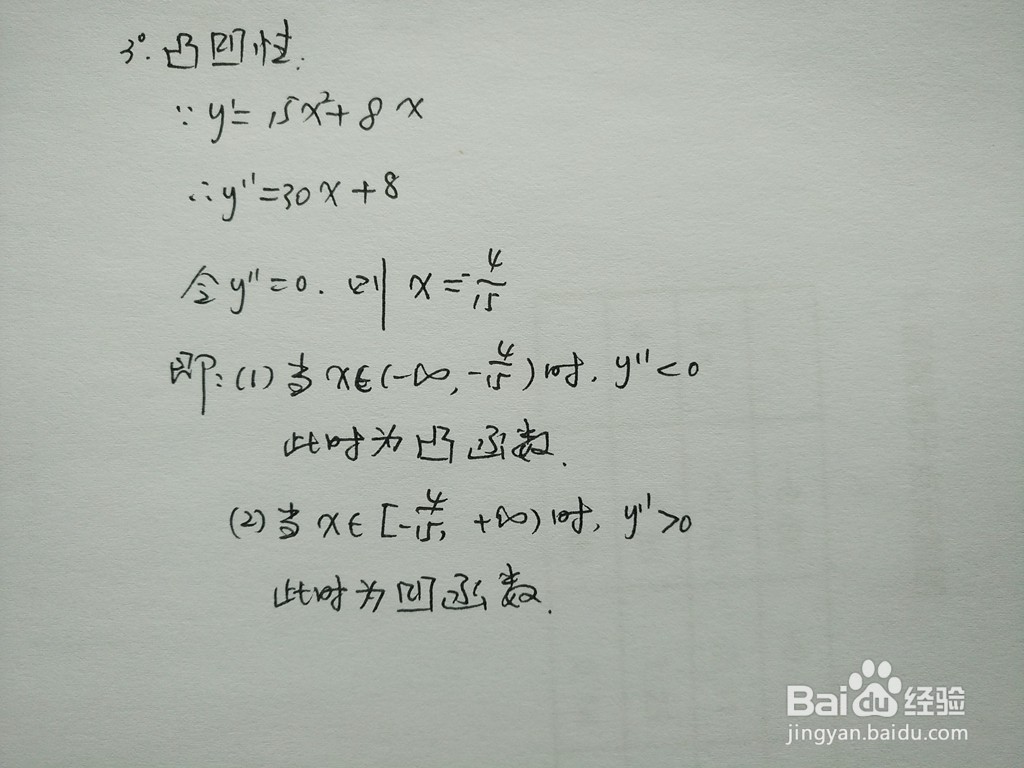 函数y=5x^3+4x^2的图像示意图