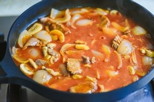 番茄红烩牛肉饭