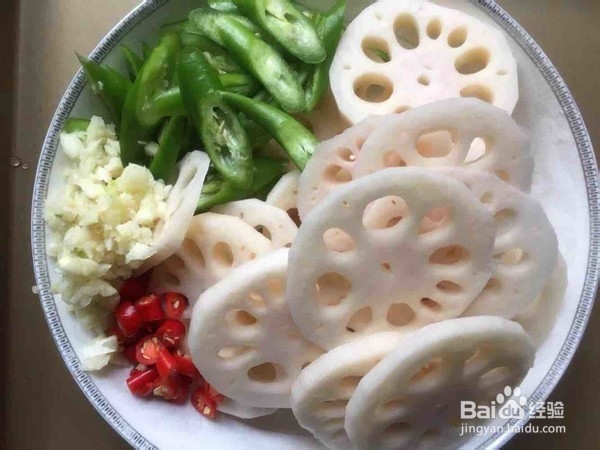 香辣藕片怎么做？