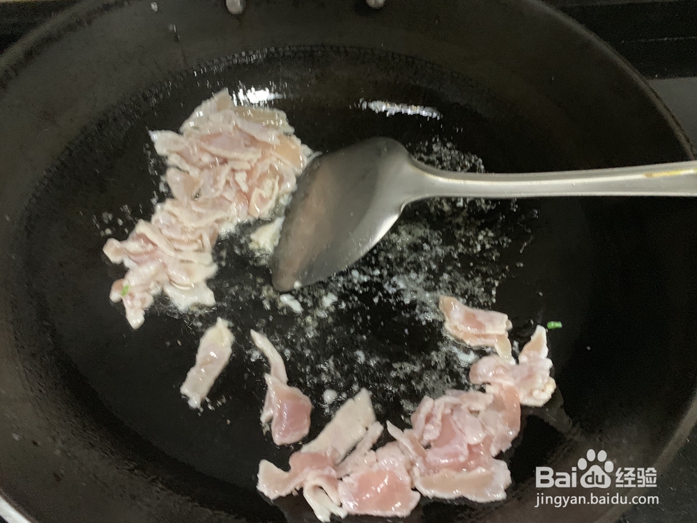 家常做法的榨菜肉丝米粉