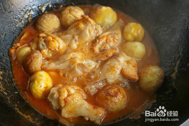 板栗鸡翅根怎么做