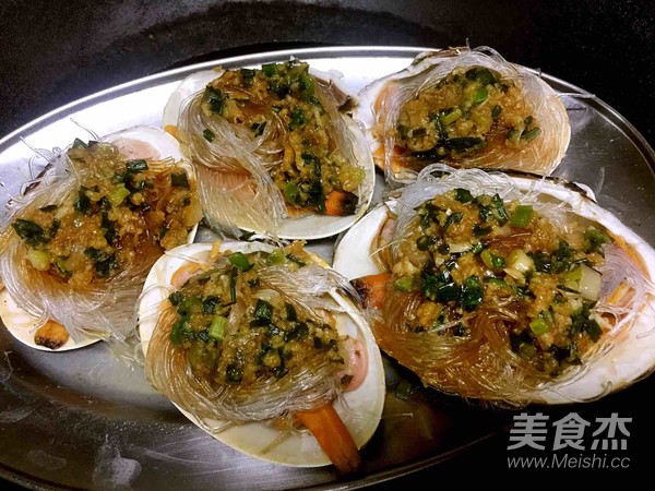 蒜蓉粉丝蒸北极贝