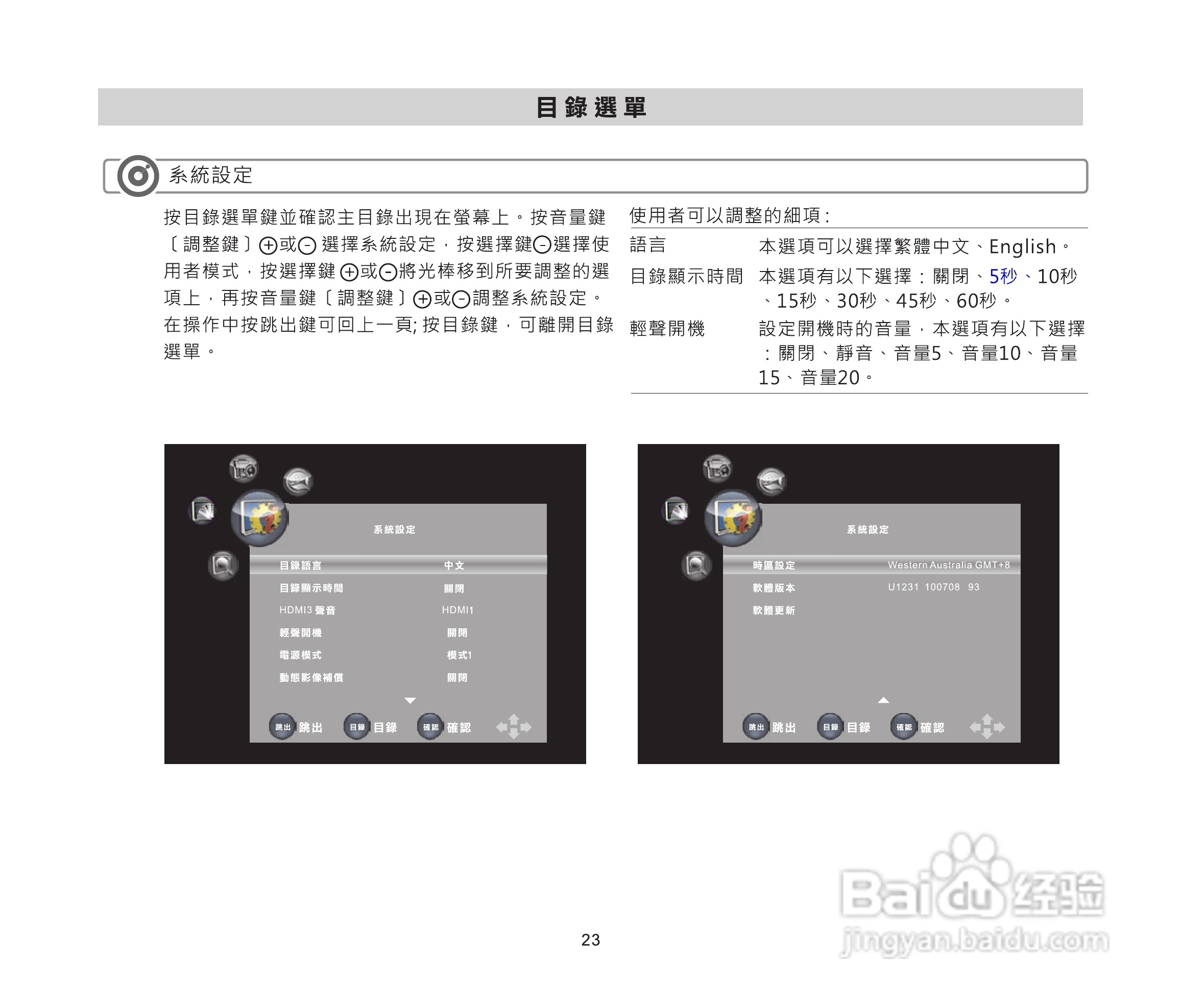 声宝LM-46P230/55P830多媒体液晶显示器使用说明书:[3]